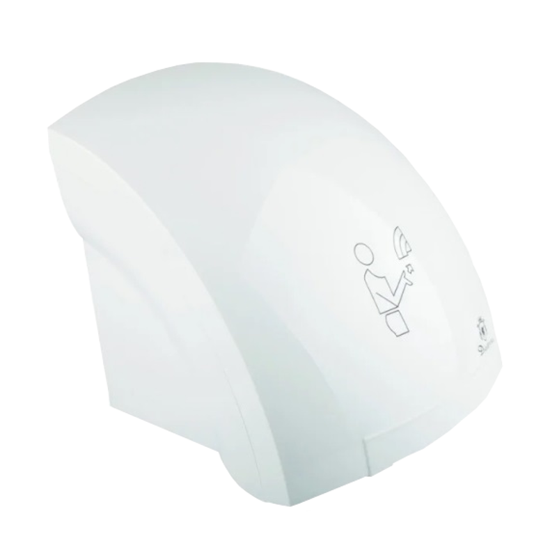 Сушарка для рук POTATO D0092, автоматична, пластиковий корпус, 1800 Вт